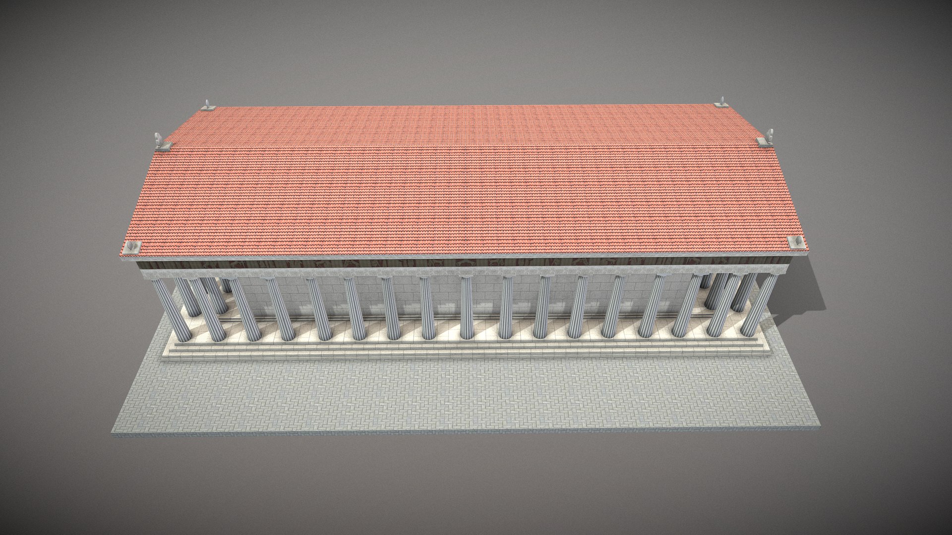 3D Parthenon Model - TurboSquid 2548481