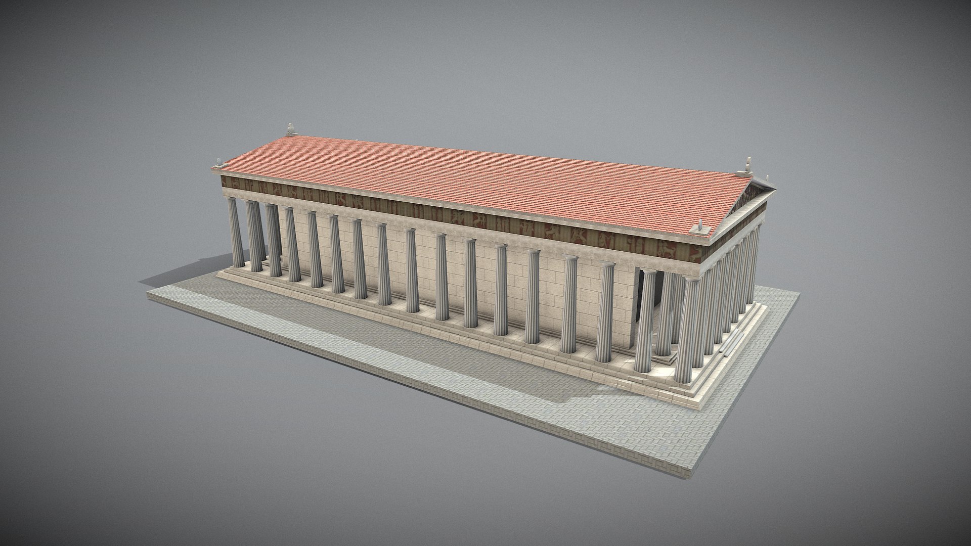 3D Parthenon Model - TurboSquid 2548481