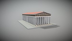 3D Parthenon model