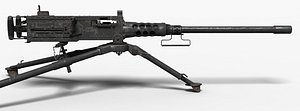 machine gun Browning M2 50 cal
