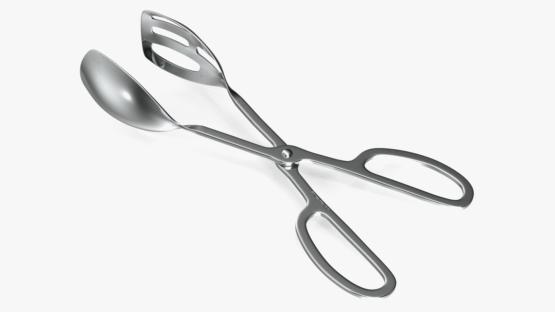 Serving Tongs Stainless Steel(1) 3D model preview