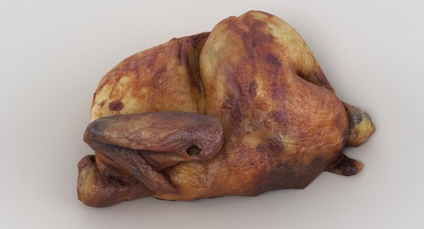 3D grilled chicken - TurboSquid 1348880