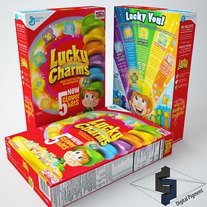 3d model lucky charms
