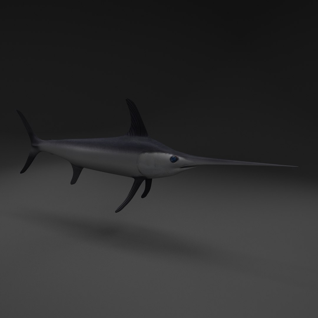 Swordfish Fish 3ds