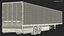 3D Futuristic Cargo Trailer