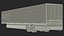 3D Futuristic Cargo Trailer