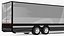 3D Futuristic Cargo Trailer