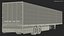 3D Futuristic Cargo Trailer