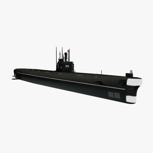 modelo 3d Utrote Foxtrot (Proyecto 641) - TurboSquid 1174610