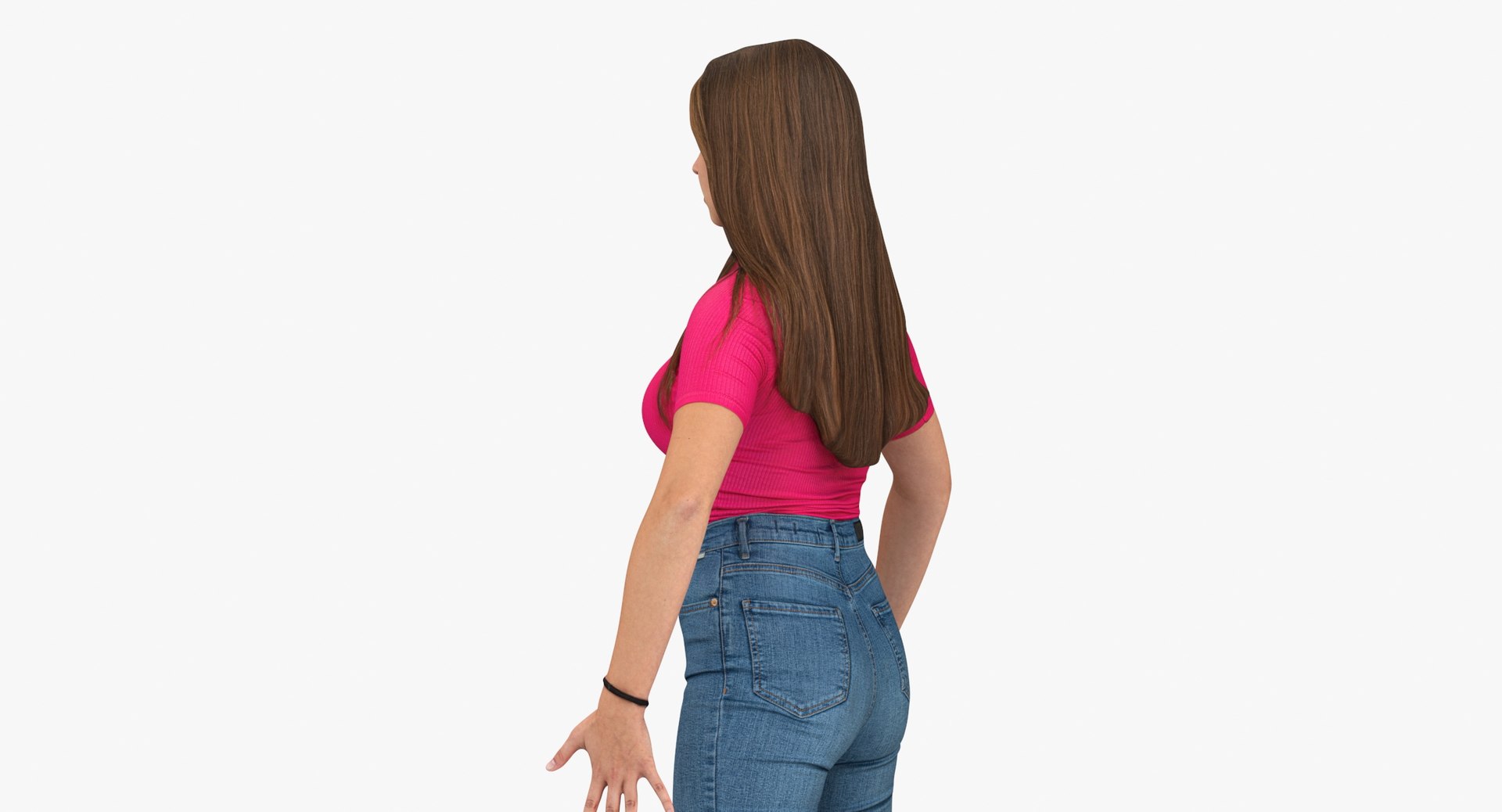 Karen Casual Spring A Pose 3D model - TurboSquid 2034476
