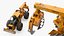 3D Tigercat Skidder 632H Log Grapple Used Simplified