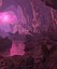 Entorno de cueva de ciencia ficción