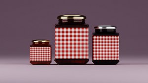 3D Jars model