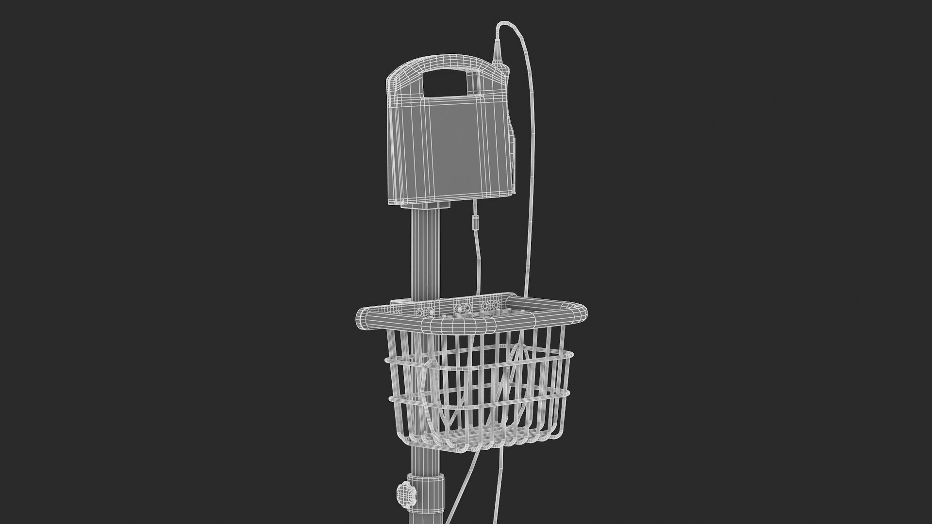 3D Model Medical Bladder Scanner Realistic PBR TurboSquid 2020630