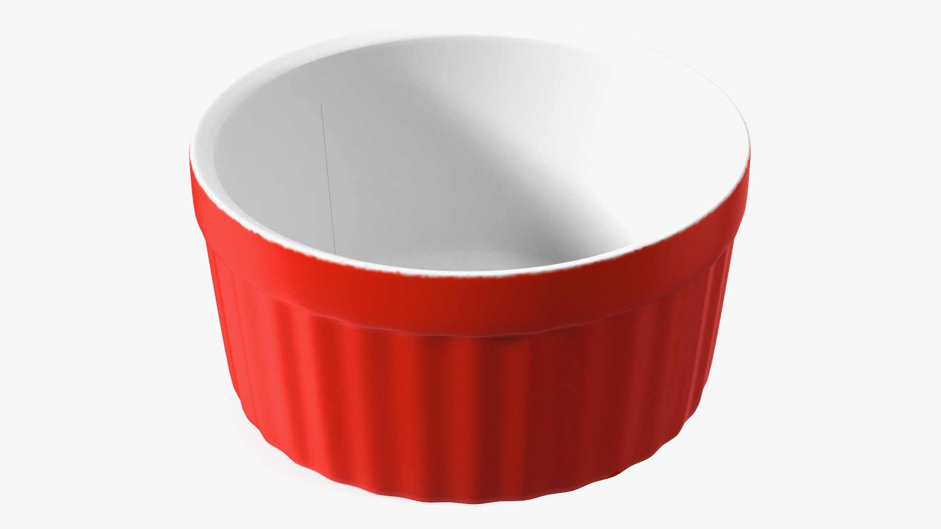 Gravy Boat Red 3D model preview