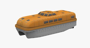 3D crw55 lifeboat
