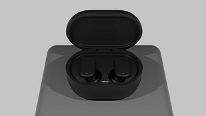 3D Earphone 3D model model