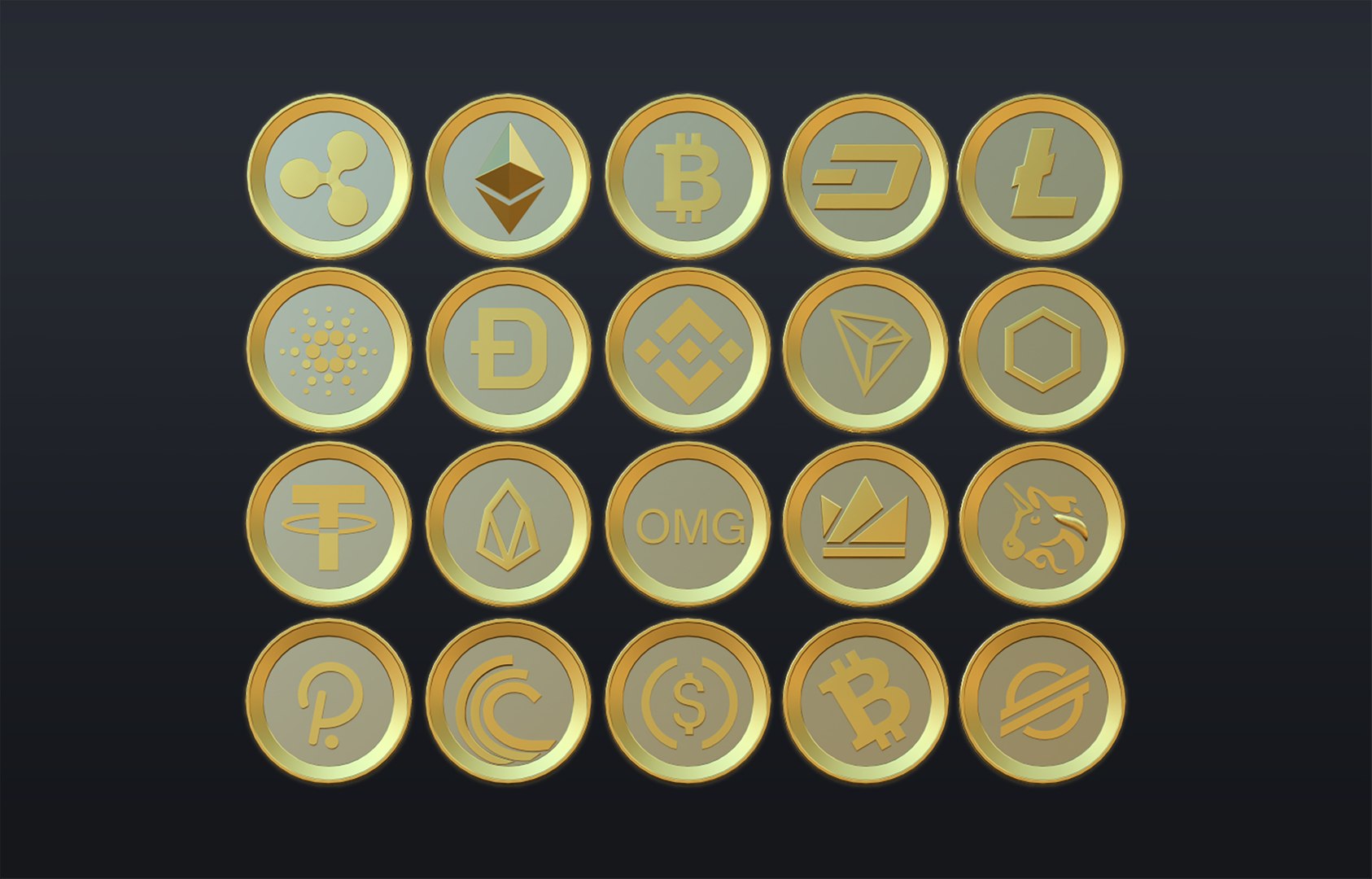 Cryptocurrency Coins 3D https://p.turbosquid.com/ts-thumb/SA/wWRrKf/Ec/coin6/jpg/1619521253/1920x1080/fit_q87/a94733f8ea412fef54d8f7fdbd1e213e55aaeefa/coin6.jpg