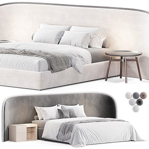 Cazarina Ferrol Bed 3D