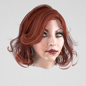 Female hair 3 colors