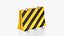 Warning Zone Jersey Barriers - City Props