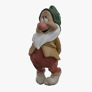 bashful dwarf 3d model