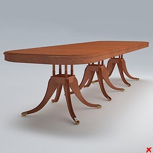 3dsmax table dining
