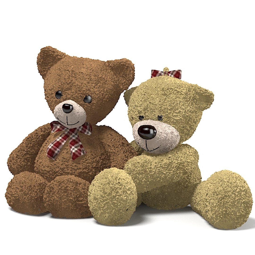 Teddy Bear Toy 3d Max