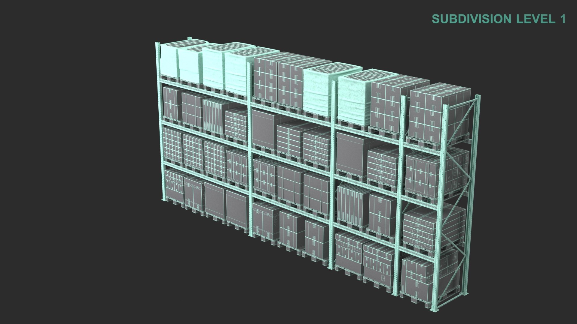 Warehouse Shelf With Pallets model https://p.turbosquid.com/ts-thumb/SB/EYHZzK/T9/wireframe0006/jpg/1668775844/1920x1080/fit_q87/08a4589d758e113d272b88eeadb04fe027ea09ae/wireframe0006.jpg