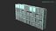 Warehouse Shelf With Pallets