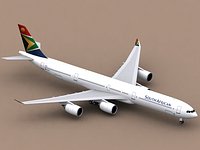 Airbus A340-600 South African Airways