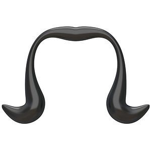 Cartoon Mustache 07