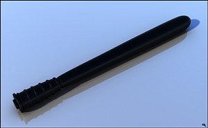 police stick club 3d ma