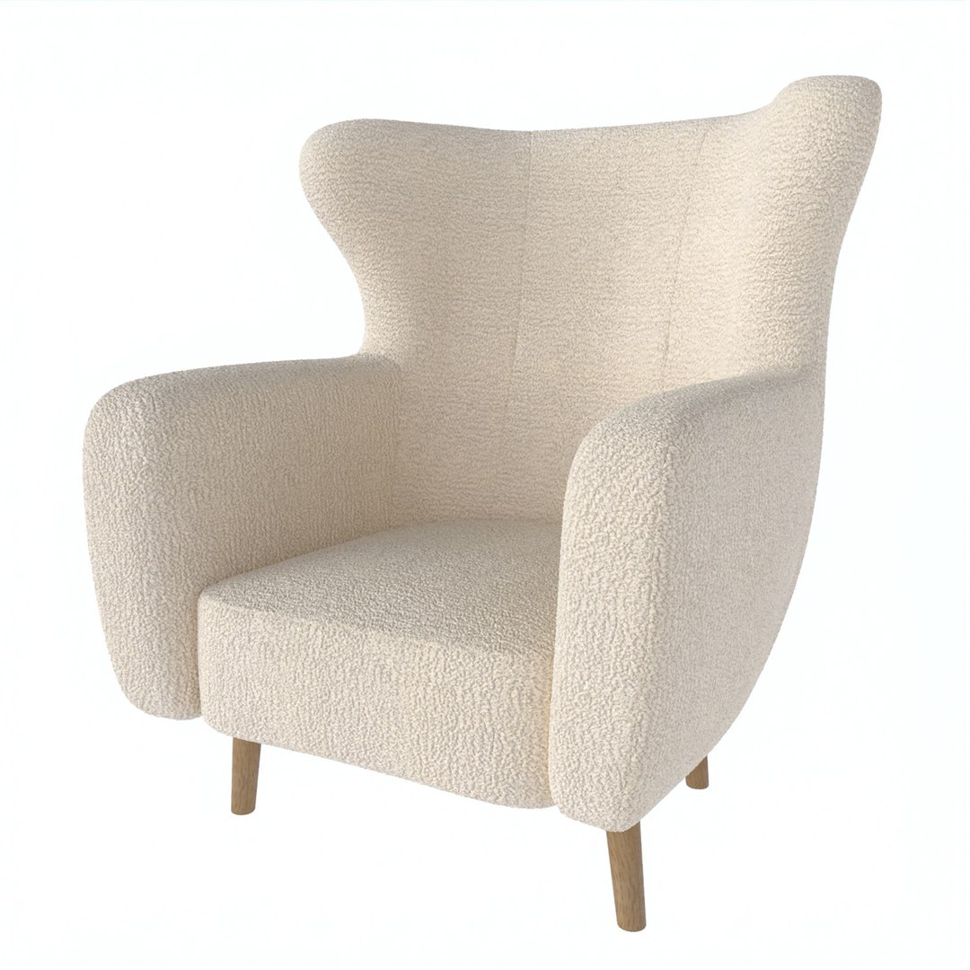 Armchair VILDSUND model - TurboSquid 2054708