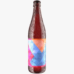 Wet Beer Bottle
