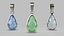 3D model Pendant with gemstone