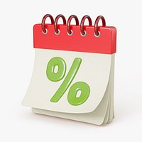 Discount Calendar Icon