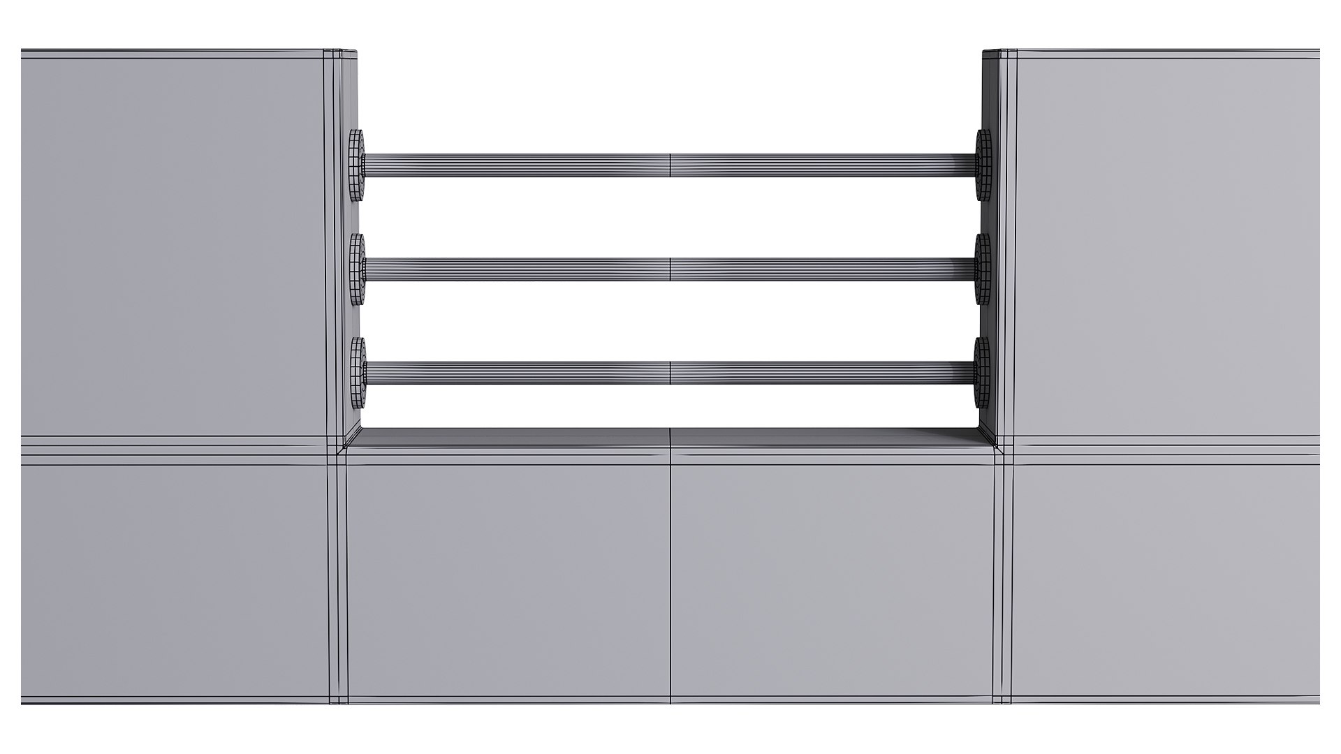 Fencing 55 3D - TurboSquid 2362987