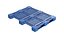 Estante industrial com suportes