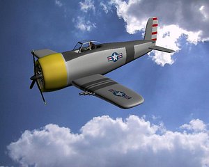 3d ww2 fighter