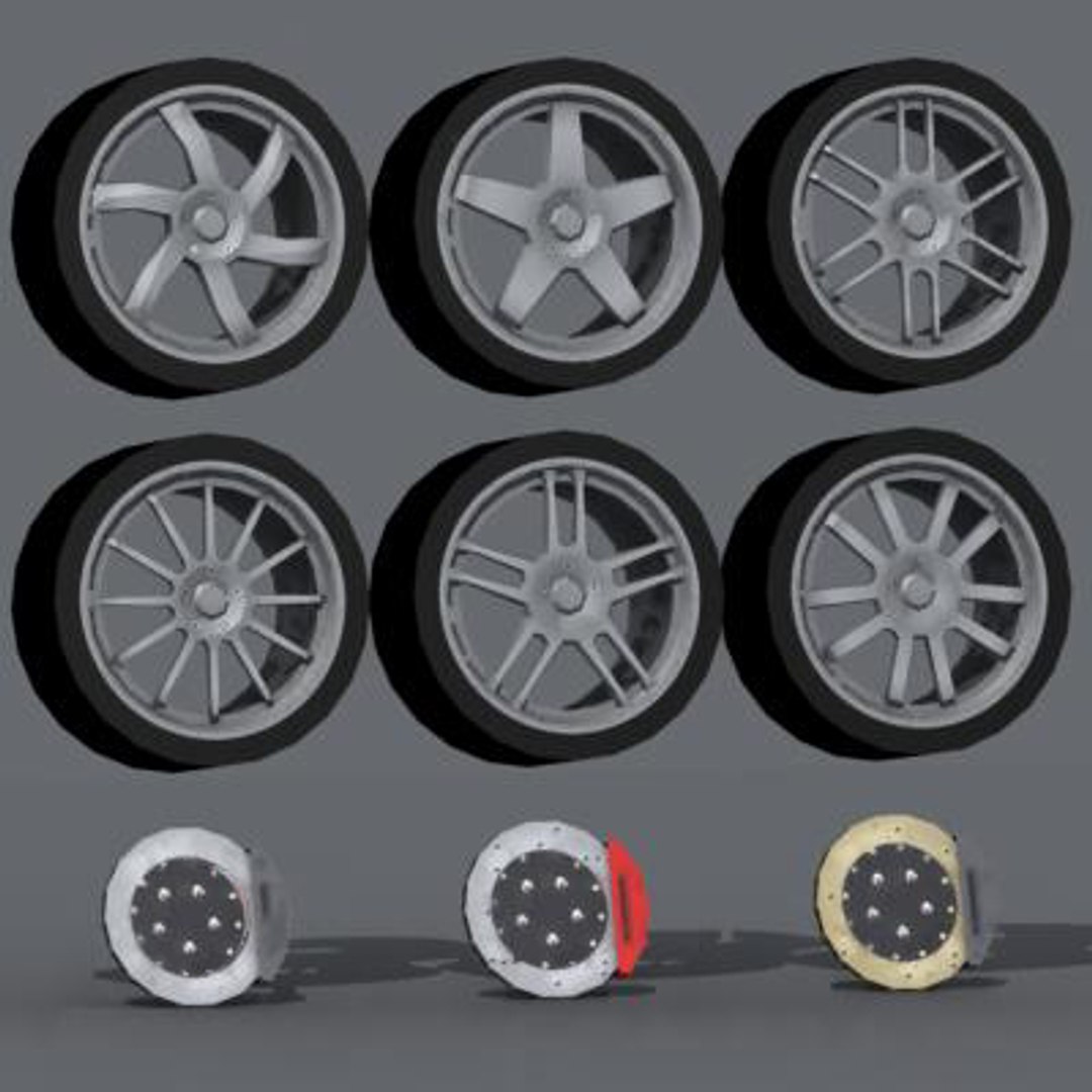 3d Model Of Enkei Wheels