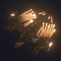Sci-Fi Steel Phoenix