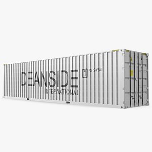 Cargo Shipping Container 40FT White