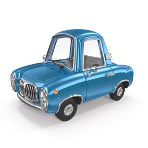 3D model cartoon car