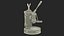 Elektra Micro Casa Leva Coffee Machine Chrome 3D model