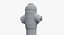 hydrant red scan 3d model