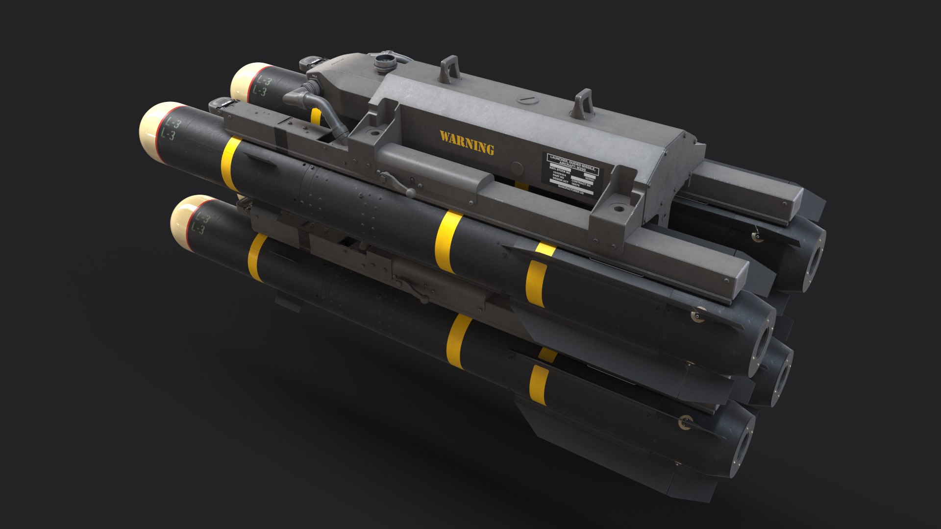 AGM-114L Hellfire with M299 Launcher 3D model https://p.turbosquid.com/ts-thumb/SB/suqhl3/Dp/agm114lm299_005/png/1675115637/1920x1080/fit_q87/f059c0c1ad48849b6ad7eb6db99ce18996c38f38/agm114lm299_005.jpg