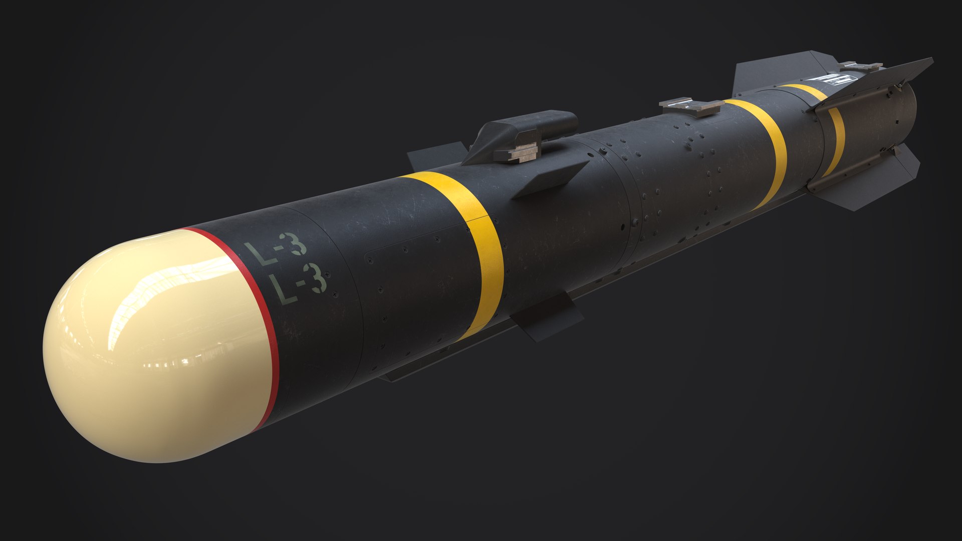 AGM-114L Hellfire with M299 Launcher 3D model https://p.turbosquid.com/ts-thumb/SB/suqhl3/RW/agm114l_002/png/1675115819/1920x1080/fit_q87/514bf6f3753a41b1ce742ad0eff9d1948b6b66d4/agm114l_002.jpg