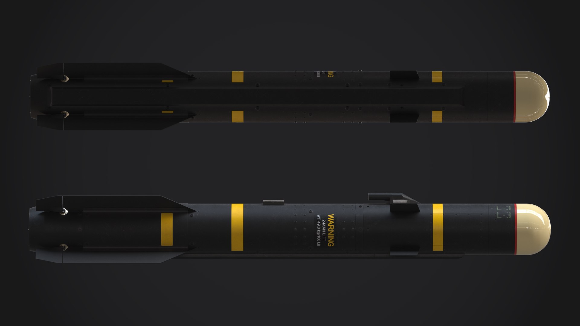 AGM-114L Hellfire with M299 Launcher 3D model https://p.turbosquid.com/ts-thumb/SB/suqhl3/hH/agm114l_015/png/1675115824/1920x1080/fit_q87/0515867385d3860c5604a53ada5226264130289f/agm114l_015.jpg