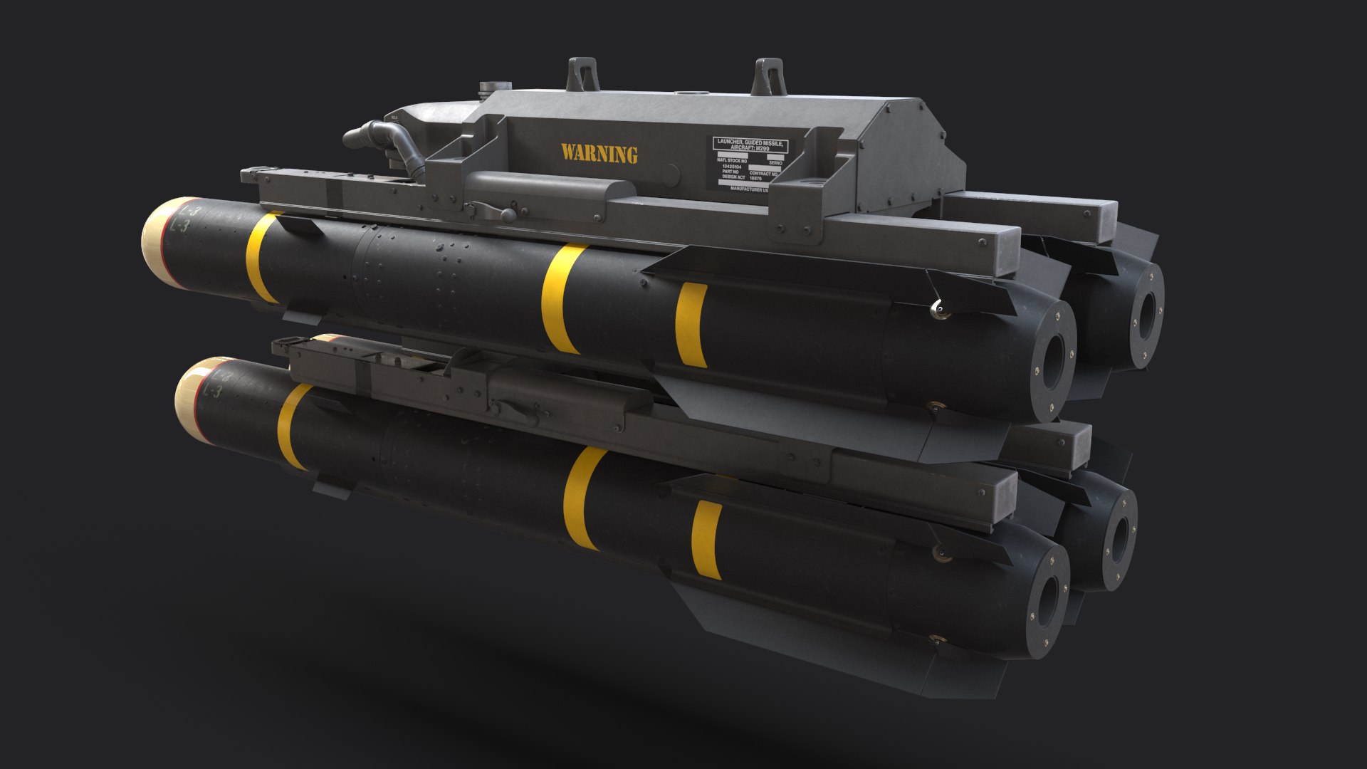 AGM-114L Hellfire with M299 Launcher 3D model https://p.turbosquid.com/ts-thumb/SB/suqhl3/j7/agm114lm299_006/png/1675115636/1920x1080/fit_q87/ab39d49fa3a93ea1c3d76a9654d5970e63295b2e/agm114lm299_006.jpg